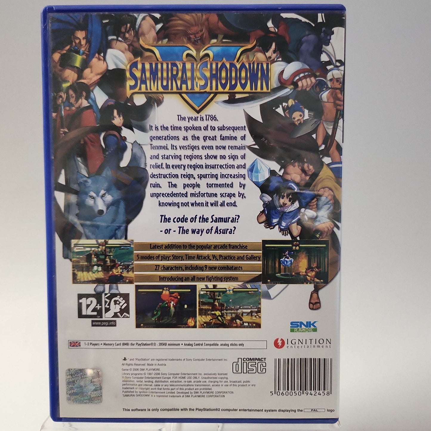 Samurai Shodown V Playstation 2 - Feniks Gameshop