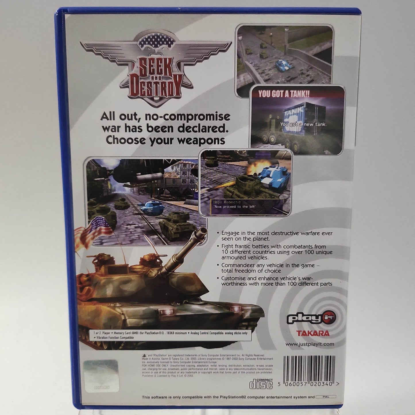 Seek and Destroy Playstation 2 - Feniks Gameshop