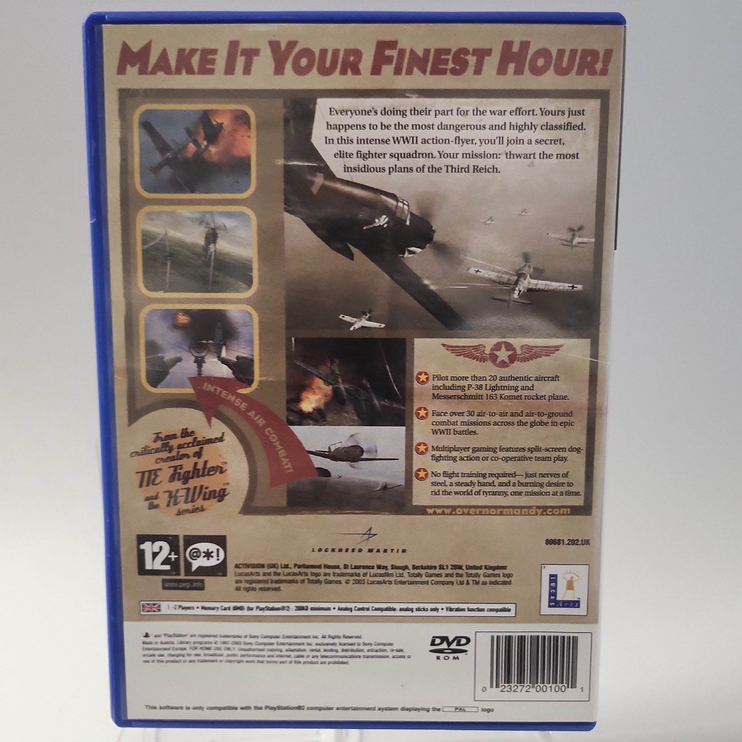 Secret Weapons over Normandy Playstation 2 - Feniks Gameshop
