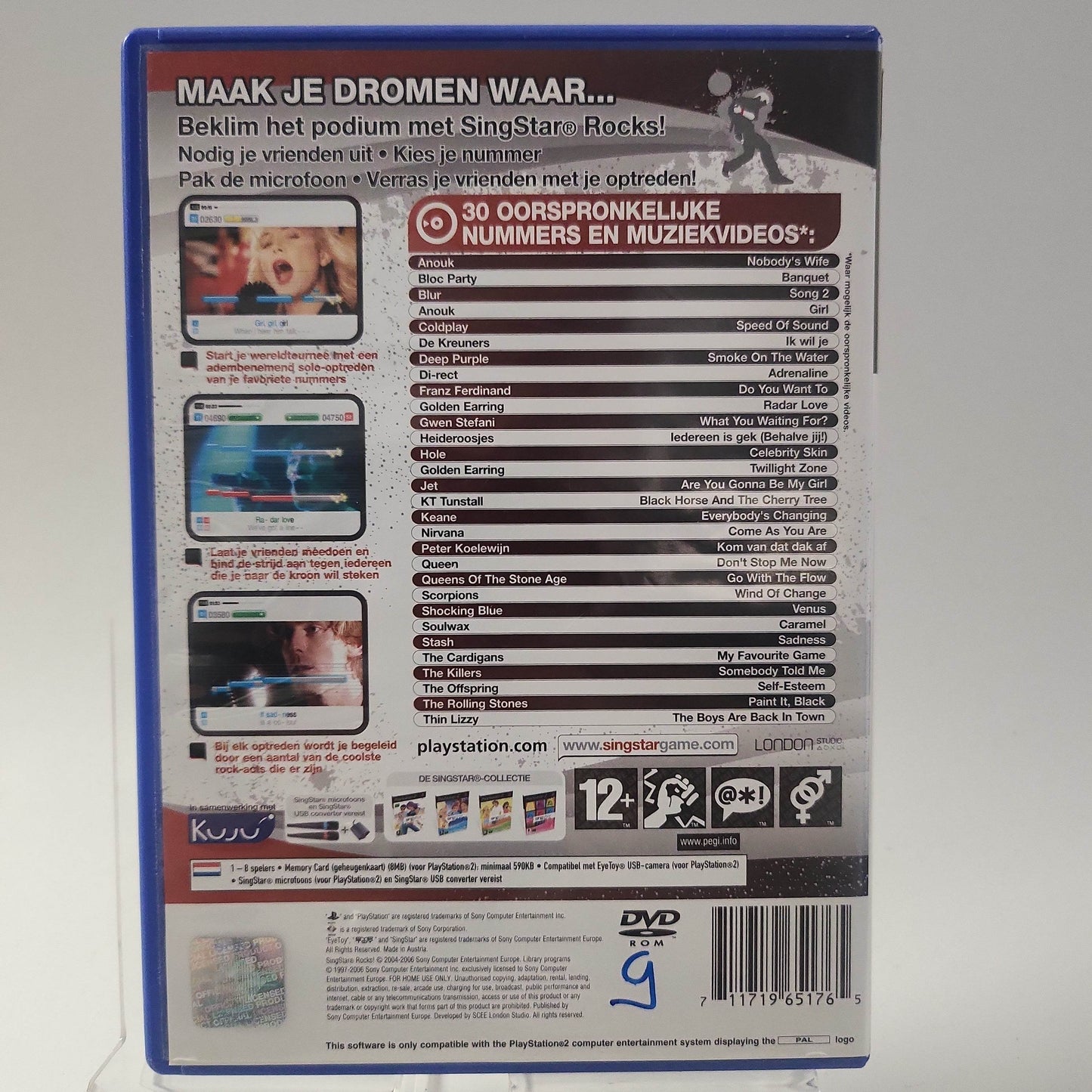 Singstar Rocks TMF Playstation 2 - Feniks Gameshop