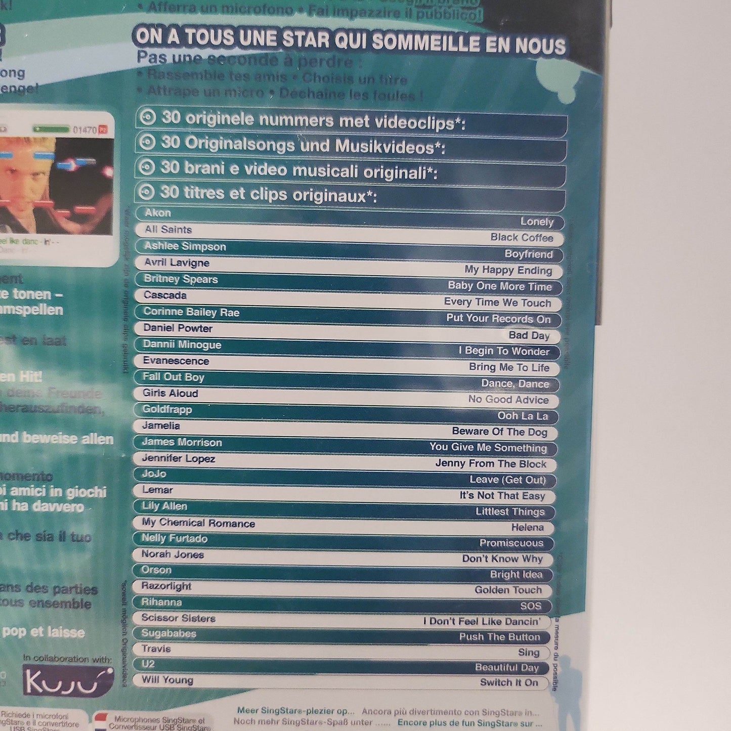 Singstar Pop Hits Playstation 2 - Feniks Gameshop