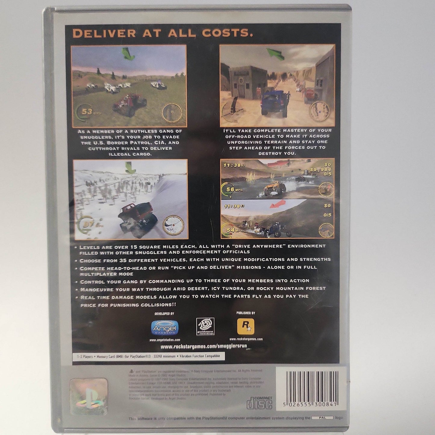 Smuggler's Run Platinum Edition Playstation 2 - Feniks Gameshop