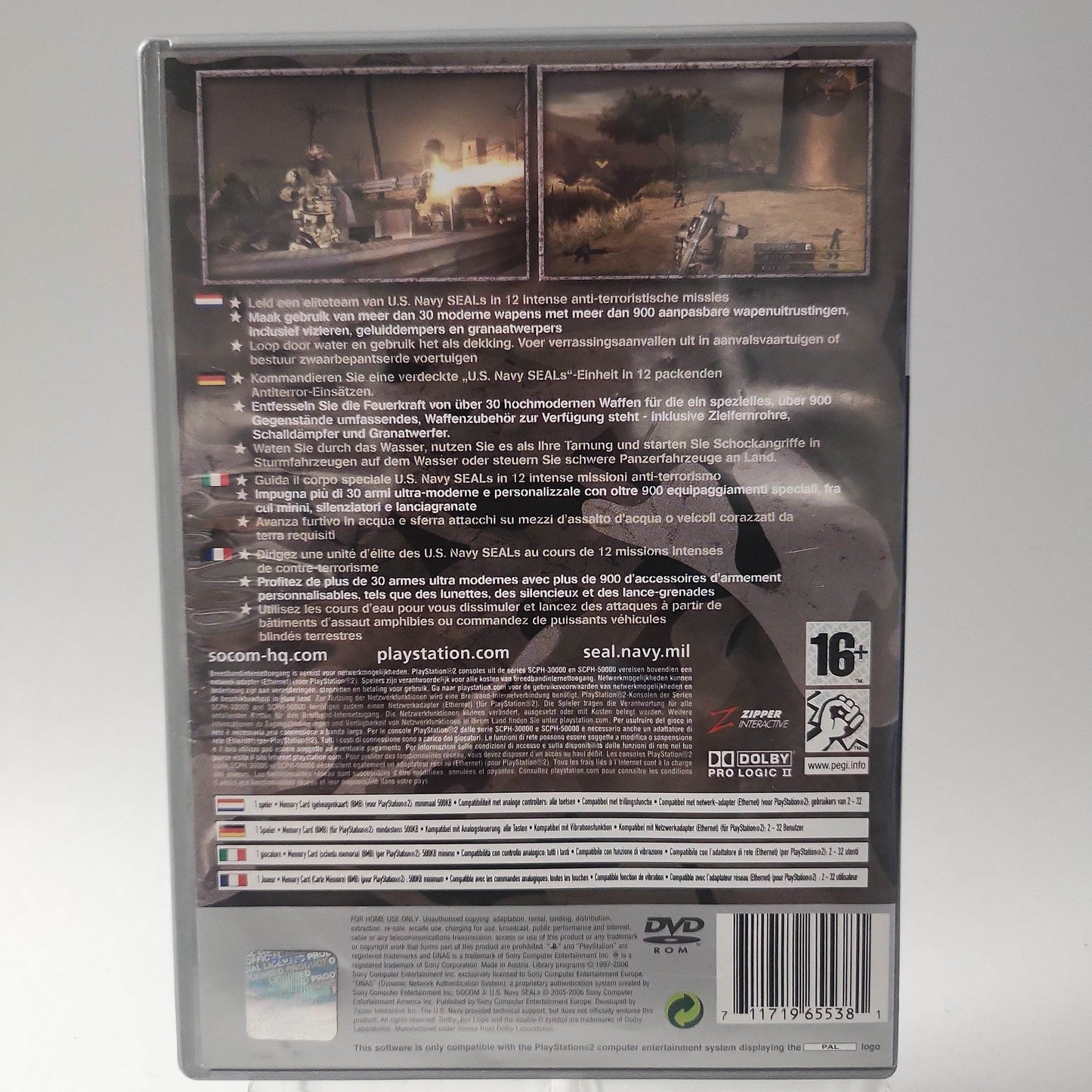 Socom 3 US Navy Seals Platinum Edition Playstation 2 - Feniks Gameshop