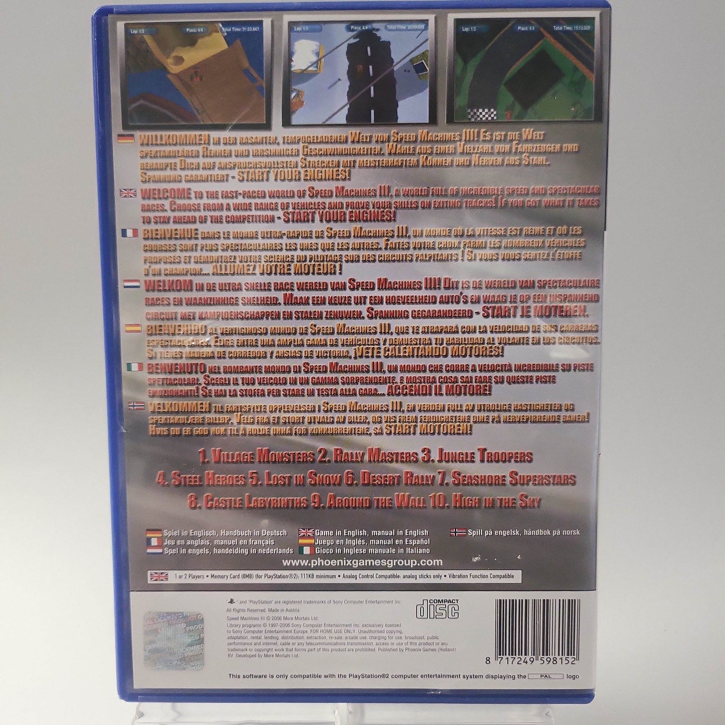 Speed Machines III Playstation 2 - Feniks Gameshop