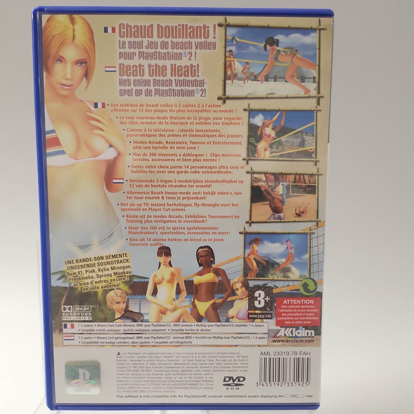 Summer Heat Beach Volleyball (No Book) Playstation 2 - Feniks Gameshop