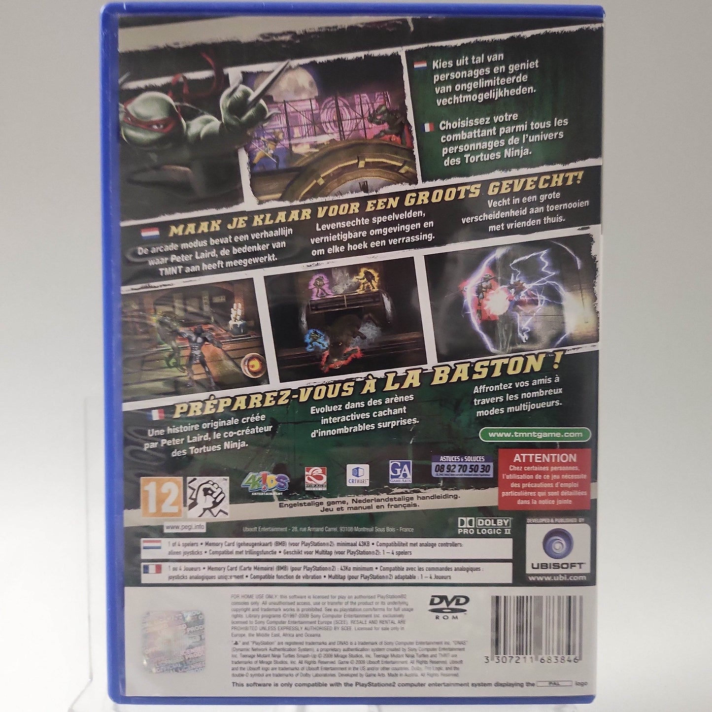 Teenage Mutant Ninja Turtles Smash-Up (No Book) PS2 - Feniks Gameshop
