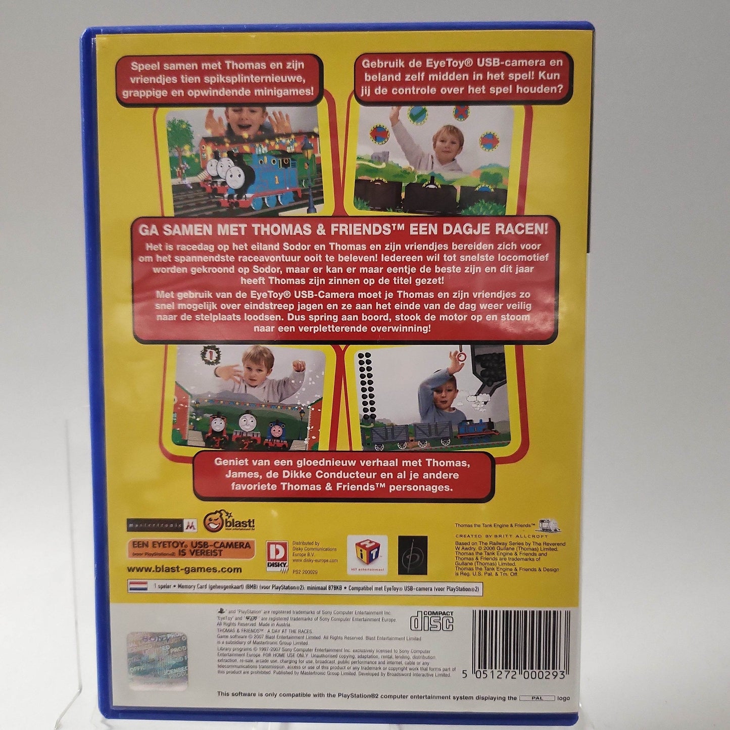 Thomas de Stoomlocomotief een Spannende Racedag PS2 - Feniks Gameshop