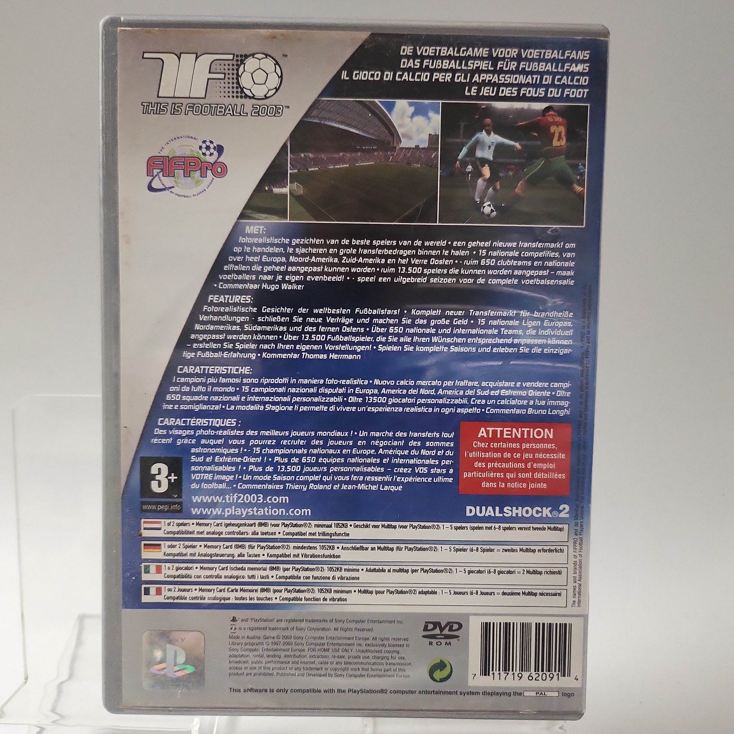 FIFA this is Football 2003 Platinum Playstation 2 - Feniks Gameshop