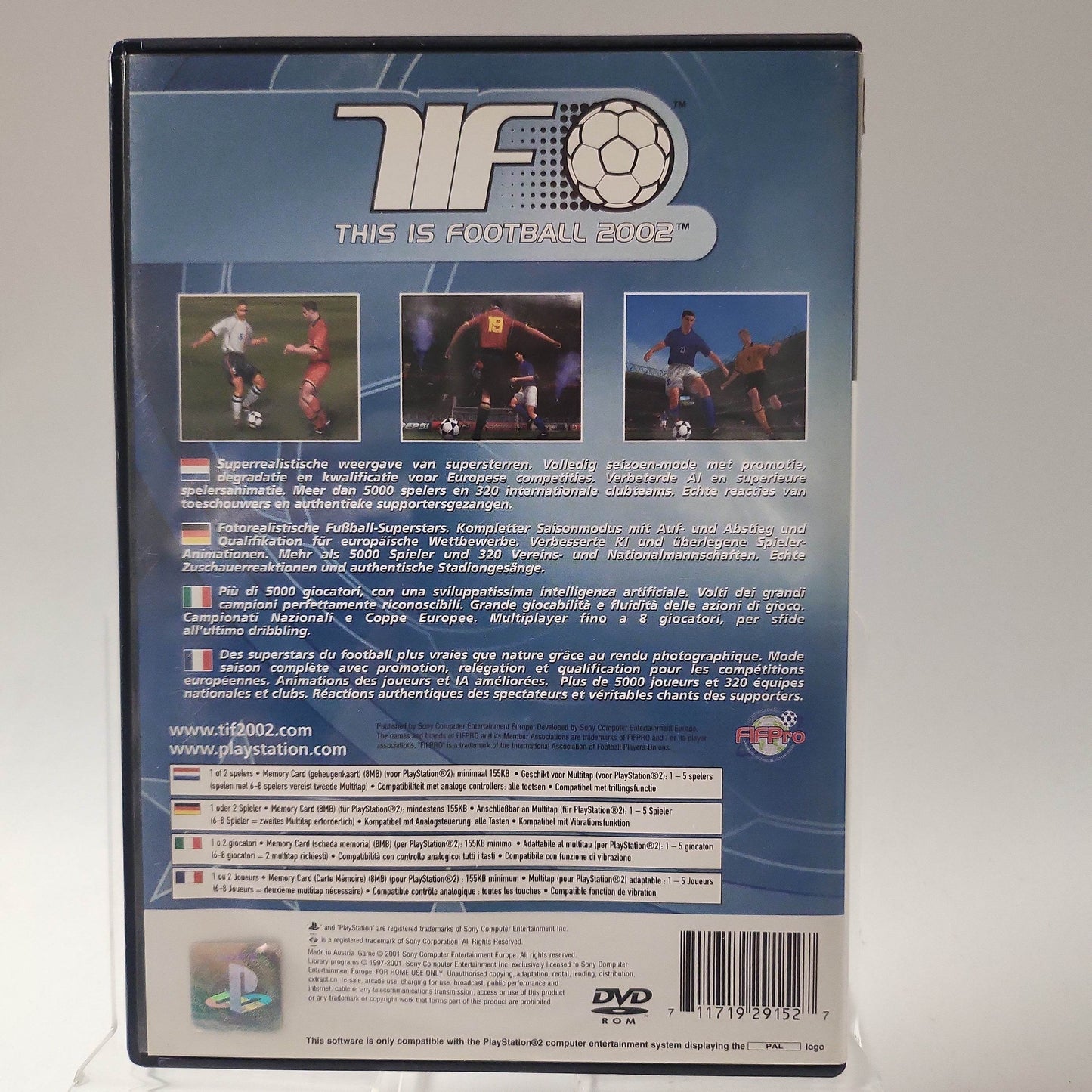 This is Football 2002 (No Book) Playstation 2 - Feniks Gameshop