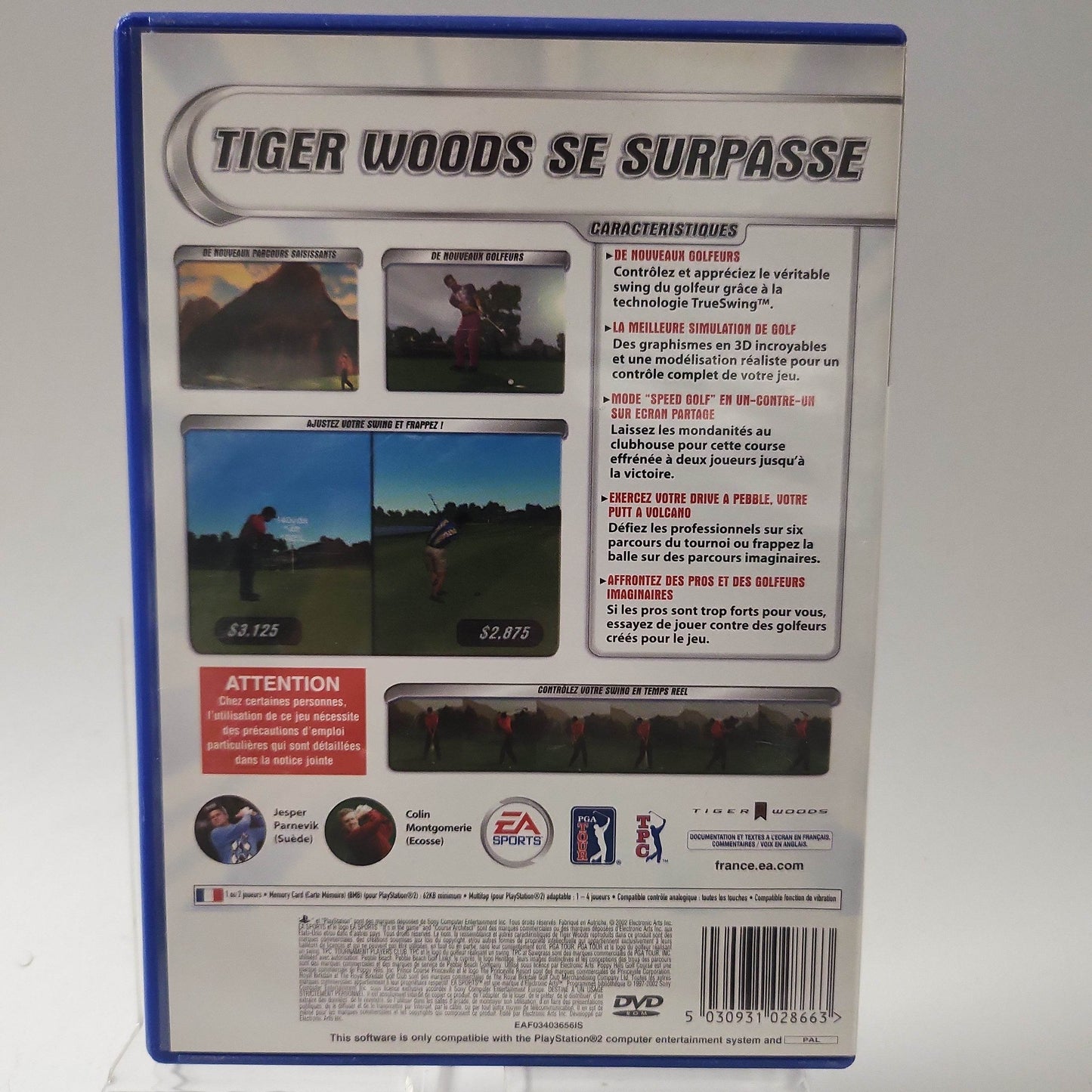 Tiger Woods PGA Tour 2002 Playstation 2 - Feniks Gameshop