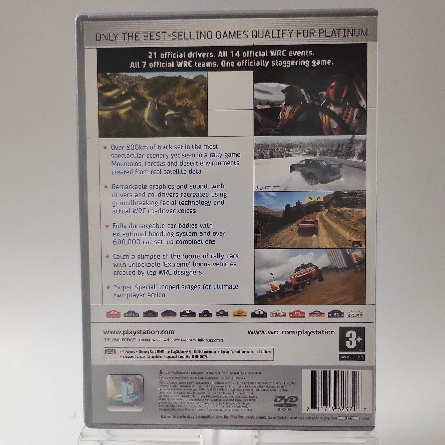 WRC II Extreme Platinum Playstation 2 - Feniks Gameshop