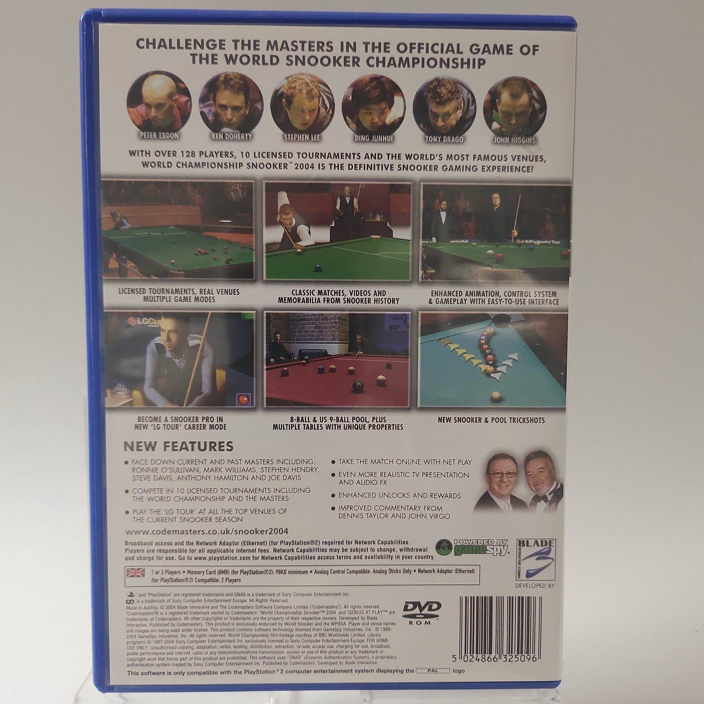 World Championship Snooker 2004 Playstation 2 - Feniks Gameshop