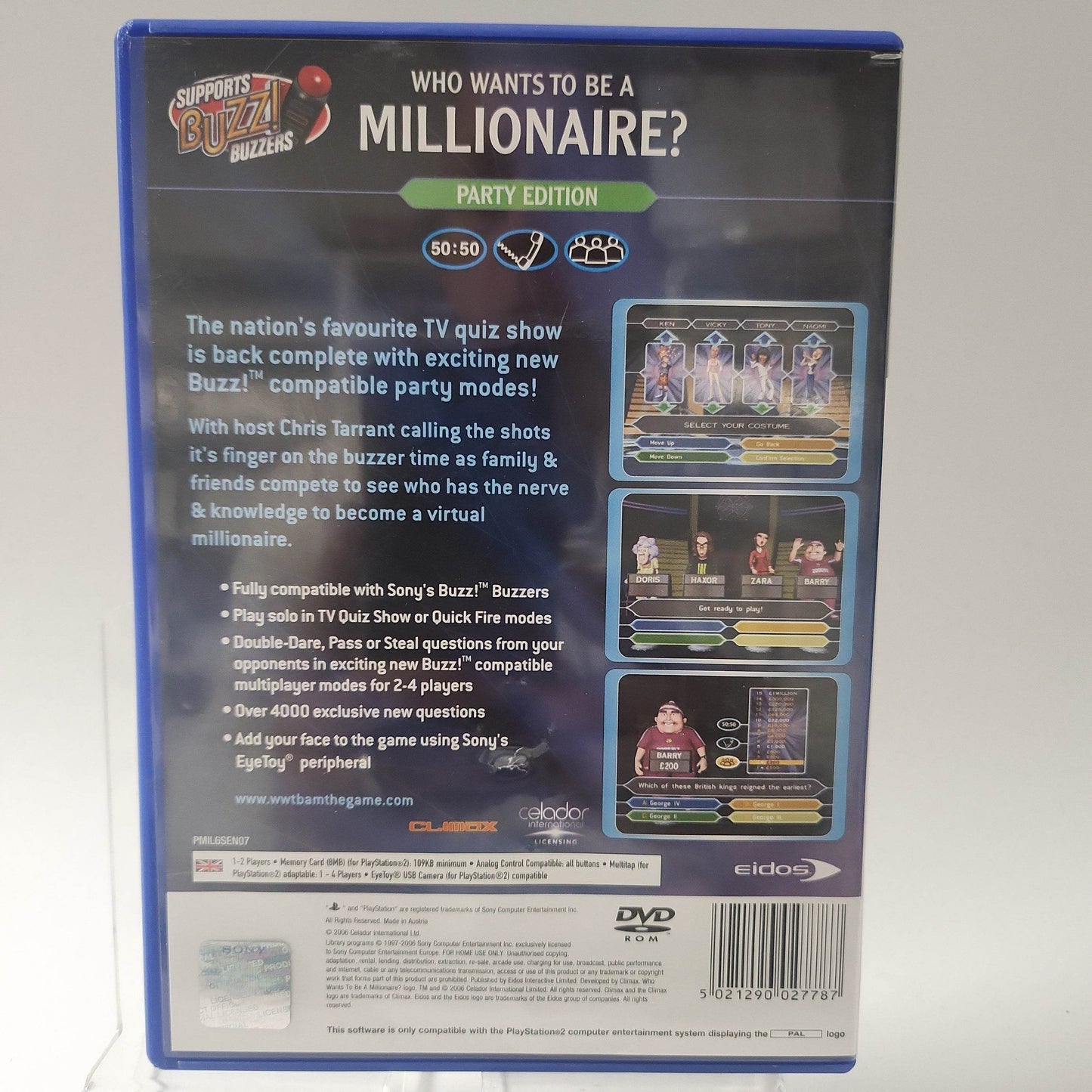 Who Wants to Be a Millionaire Party Edition Playstation 2 - Feniks Gameshop