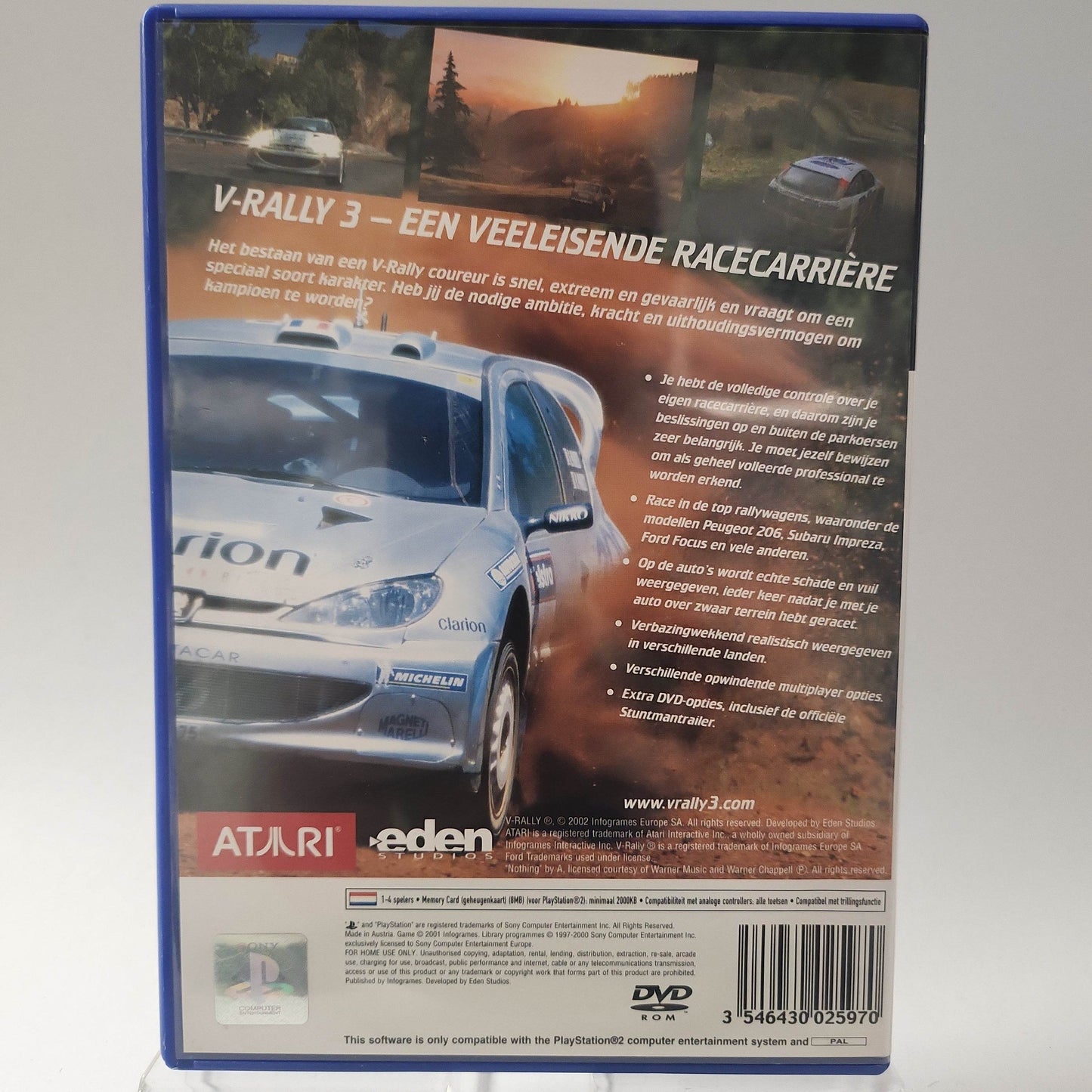 V-rally 3 Playstation 2 - Feniks Gameshop