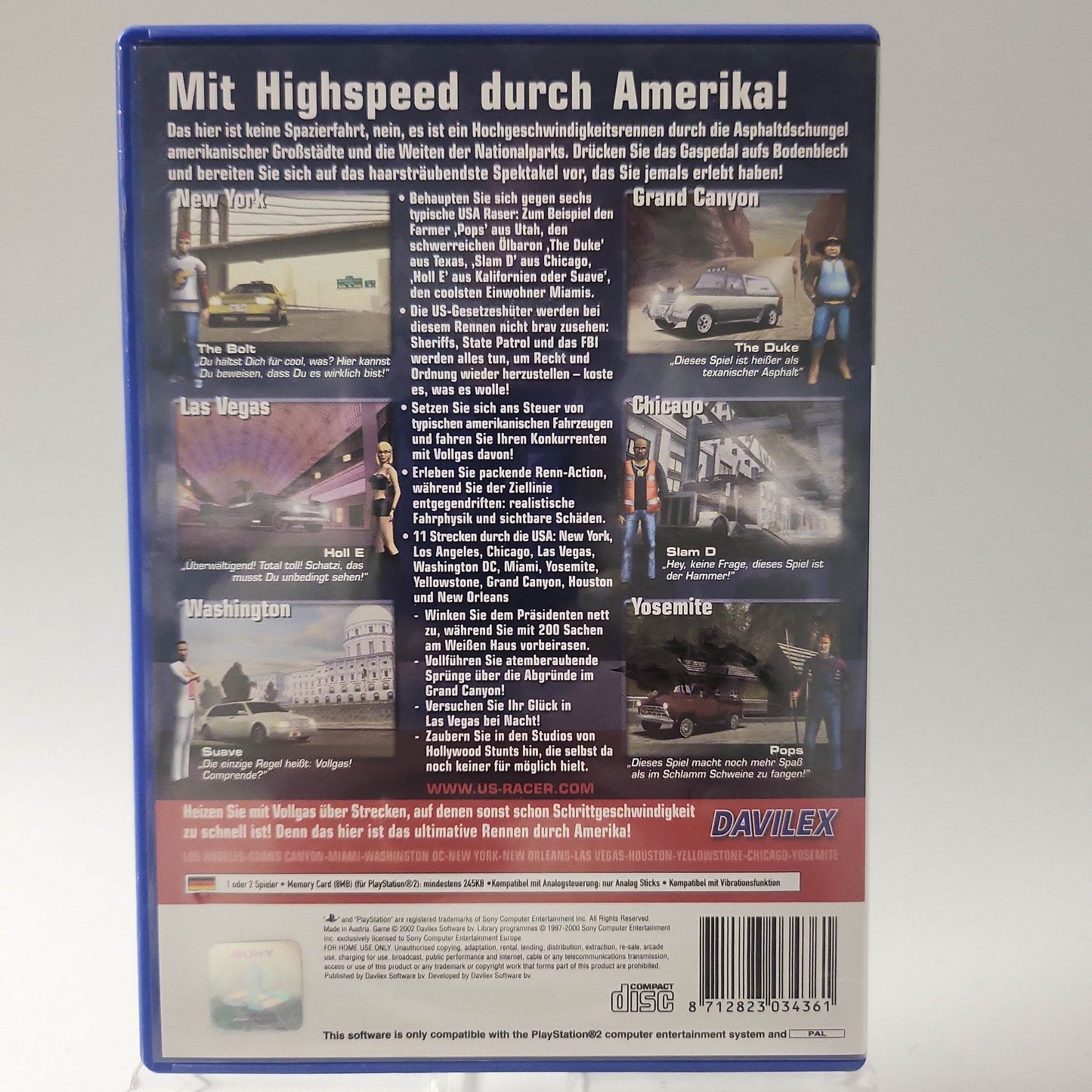 USA Racer Playstation 2 - Feniks Gameshop