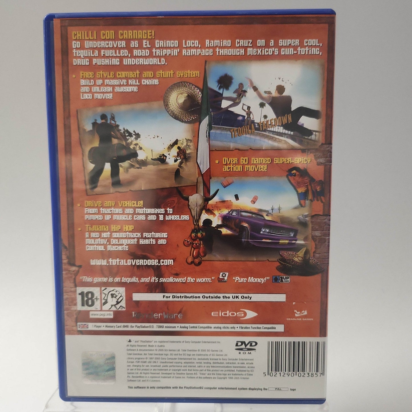 Total Overdose Playstation 2 - Feniks Gameshop