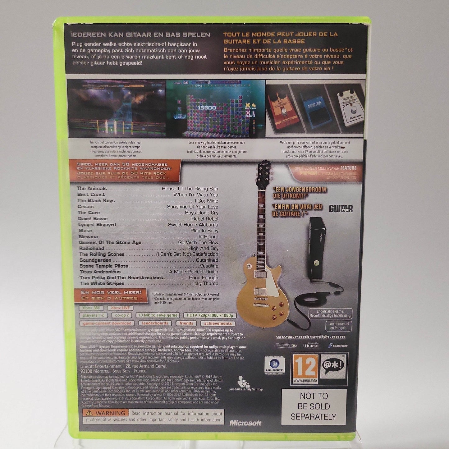 Rocksmith Authentic Guitar Games Xbox 360 - Feniks Gameshop