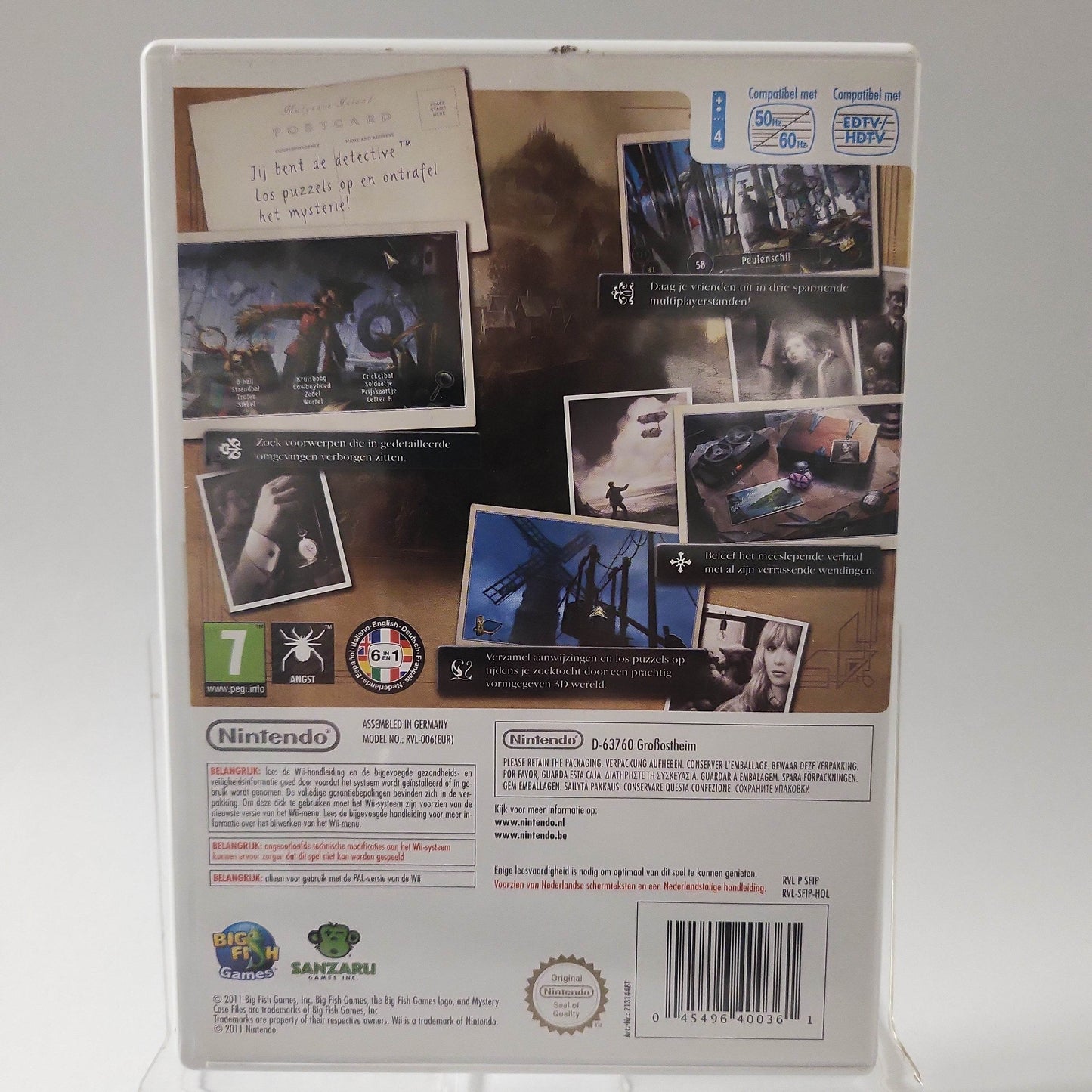 Mystery Case Files de Zaak Malgrave Nintendo Wii - Feniks Gameshop