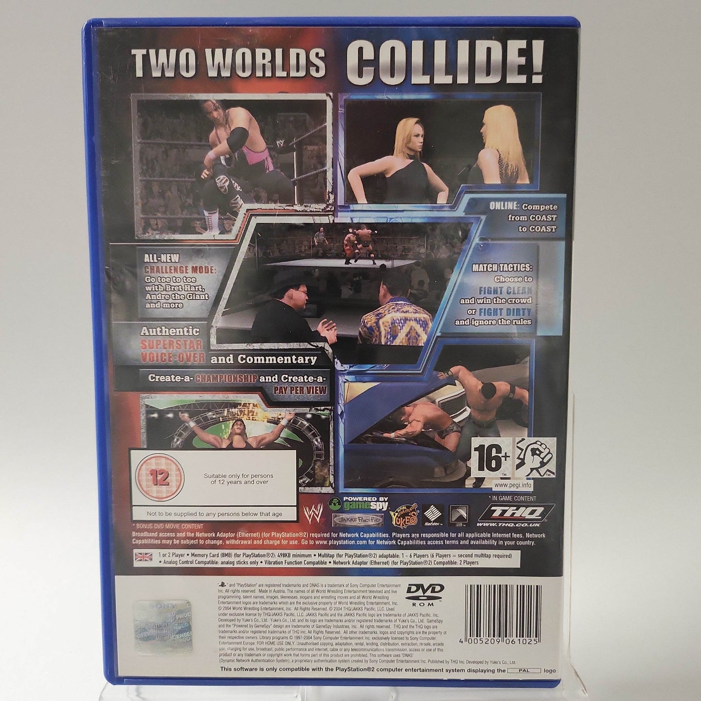 Smackdown vs Raw + Bonus Dvd Playstation 2 - Feniks Gameshop