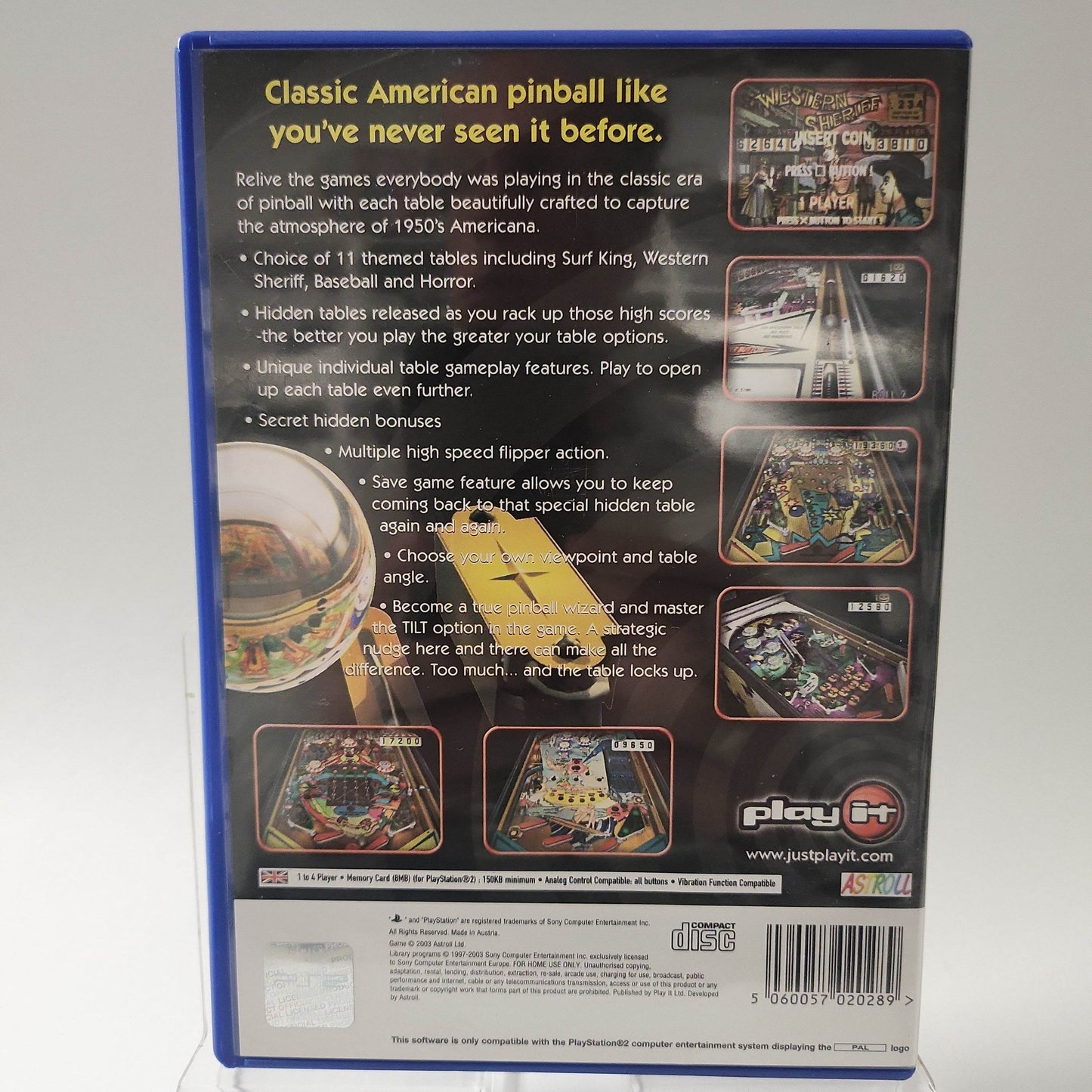 Play It Pinball Playstation 2 - Feniks Gameshop