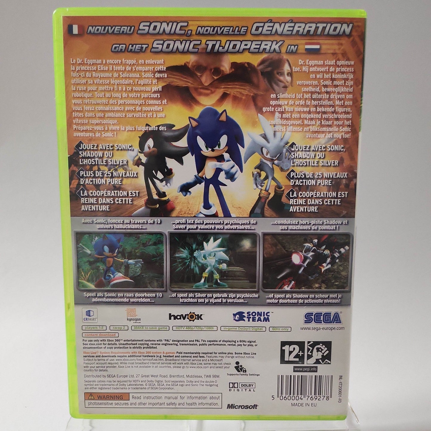 Sonic the Hedgehog Xbox 360 - Feniks Gameshop