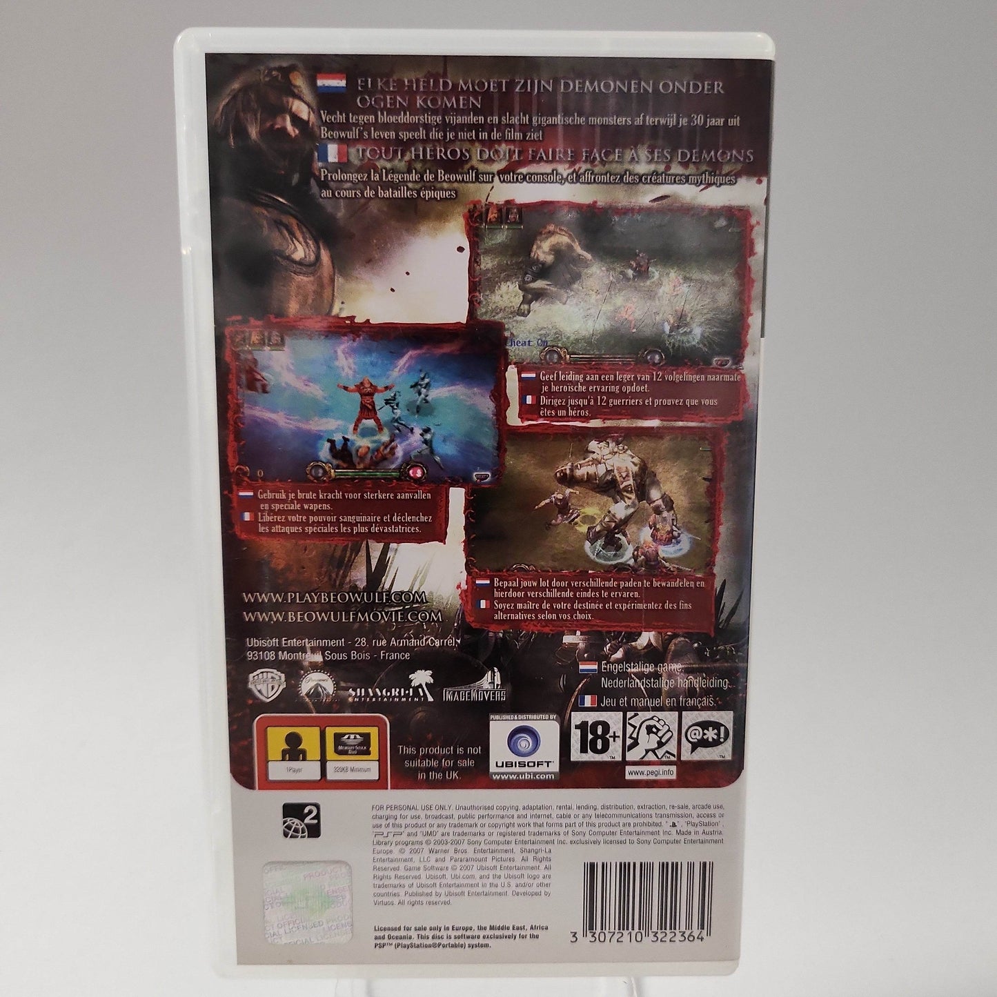 Beowulf the Game (No Book) Playstation Portable - Feniks Gameshop