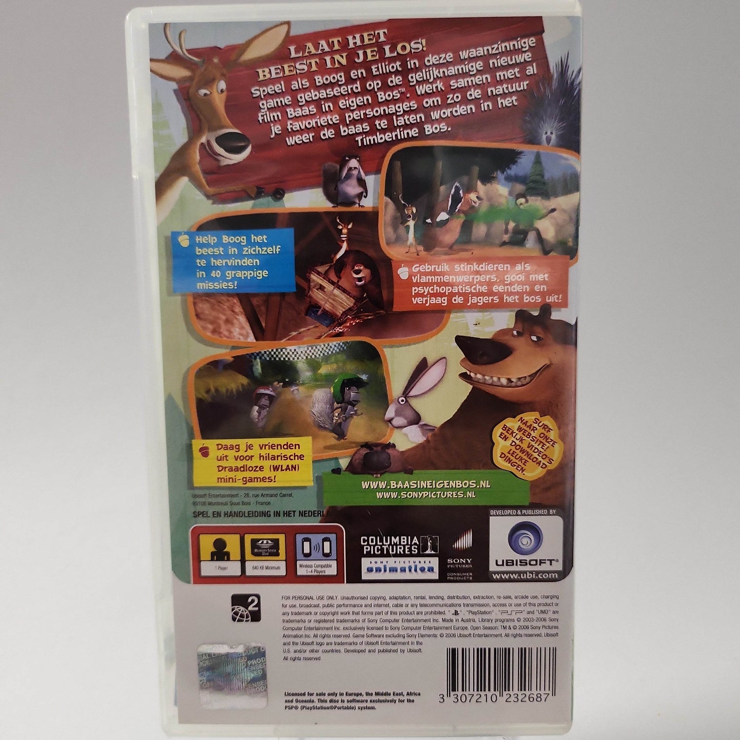 Baas in Eigen Bos Open Season Playstation Portable - Feniks Gameshop