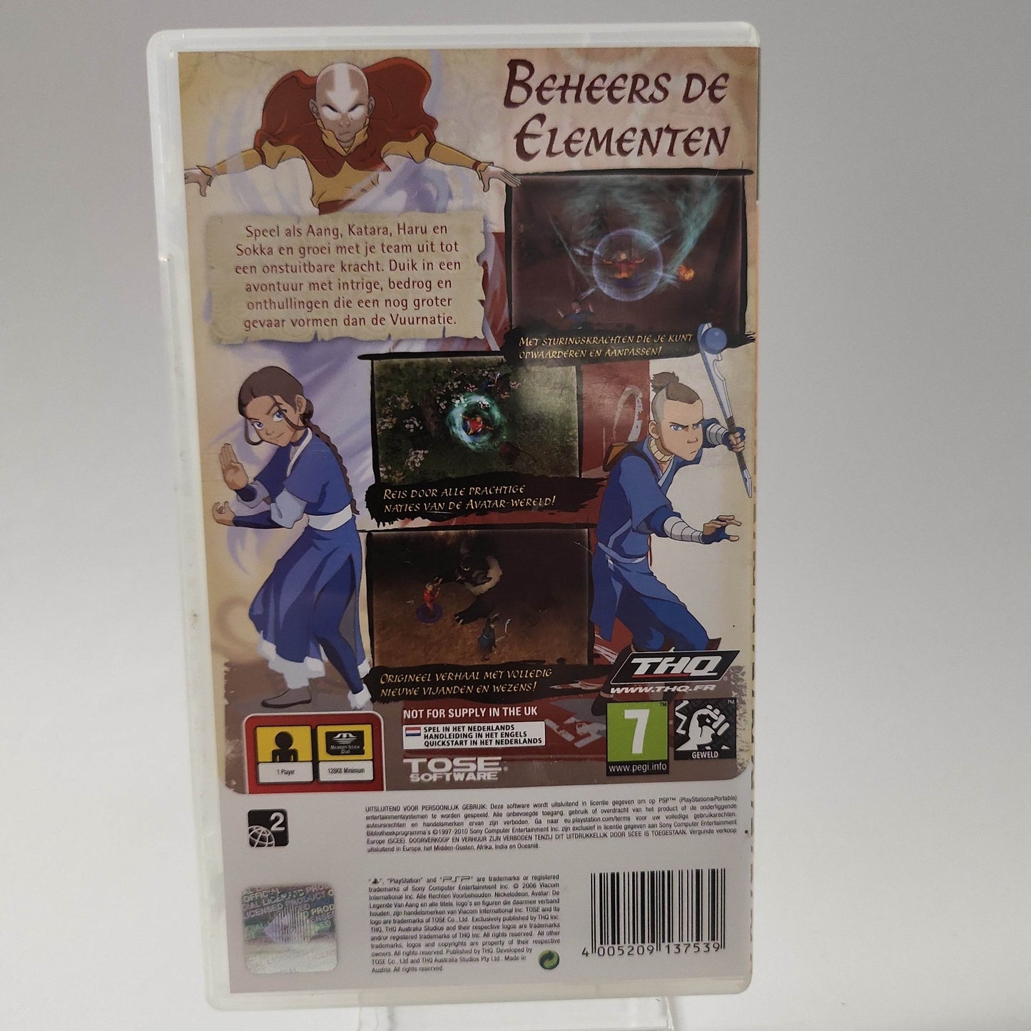 Avatar de Legende van Aang Essentials Playstation Portable - Feniks Gameshop