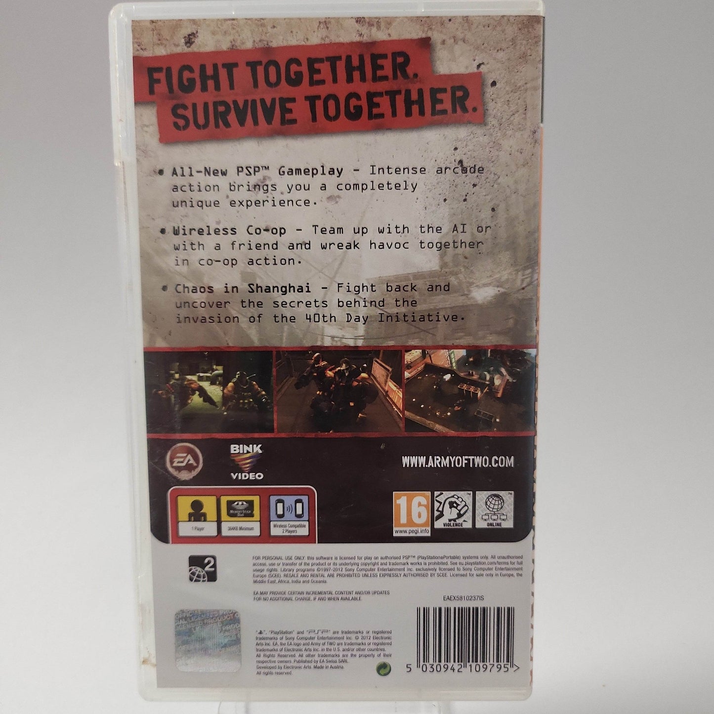 Army of Two the 40th Day Essentials Playstation Portable - Feniks Gameshop