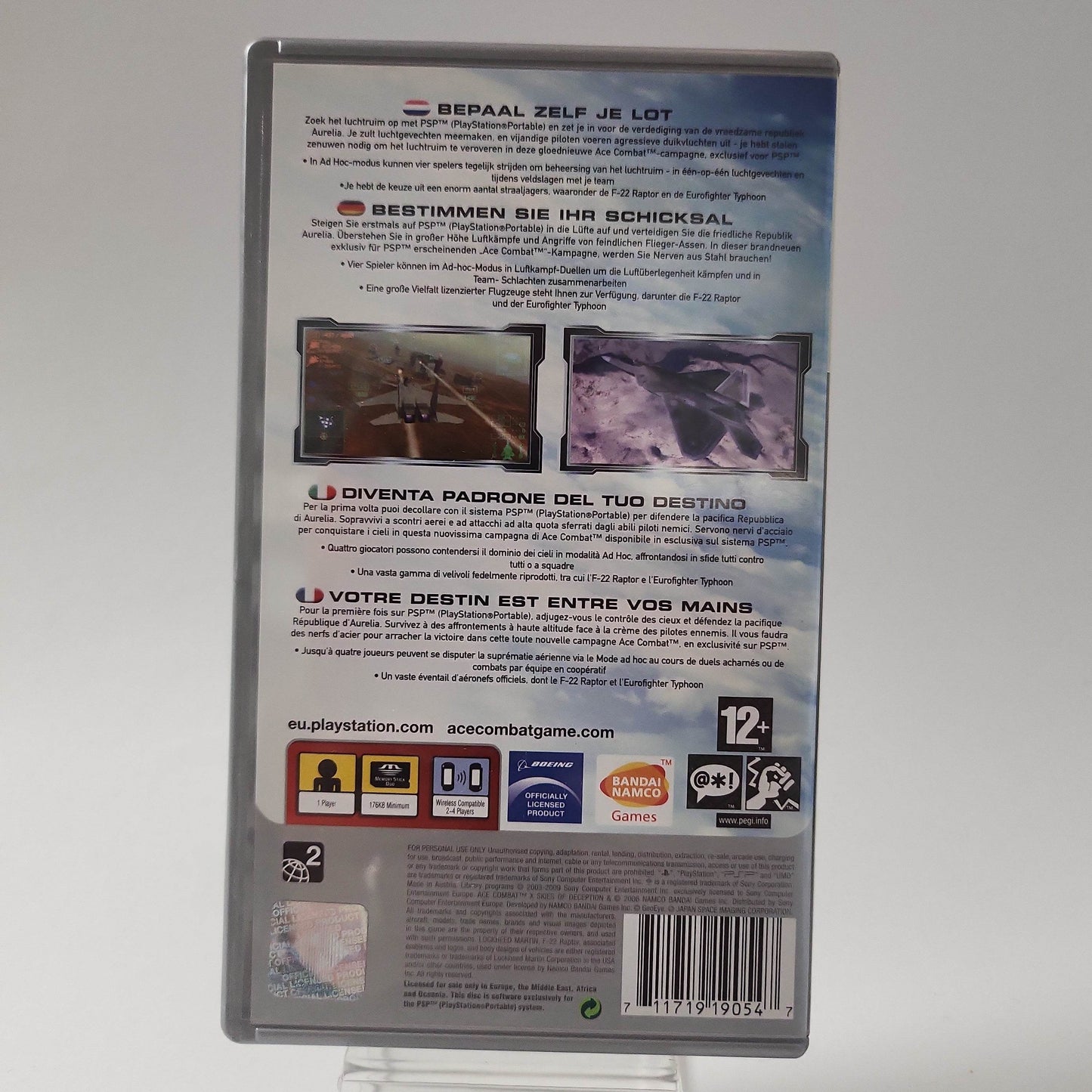 Ace Combat X Skies of Deception Platinum Psp - Feniks Gameshop