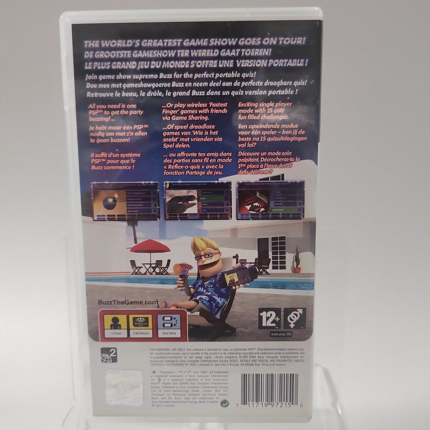 Buzz! Master Quiz Playstation Portable - Feniks Gameshop