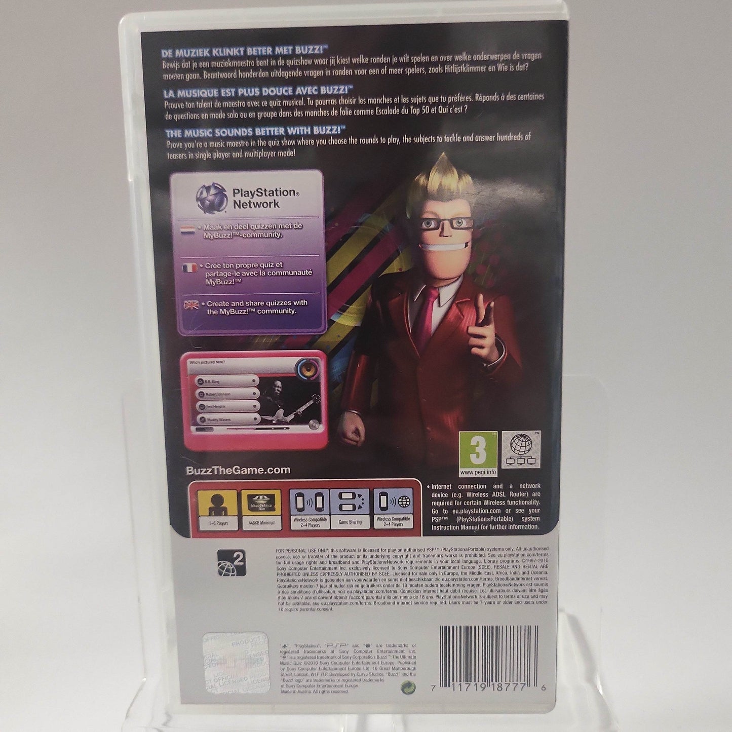 Buzz! the Ultimate Music Quiz Playstation Portable - Feniks Gameshop