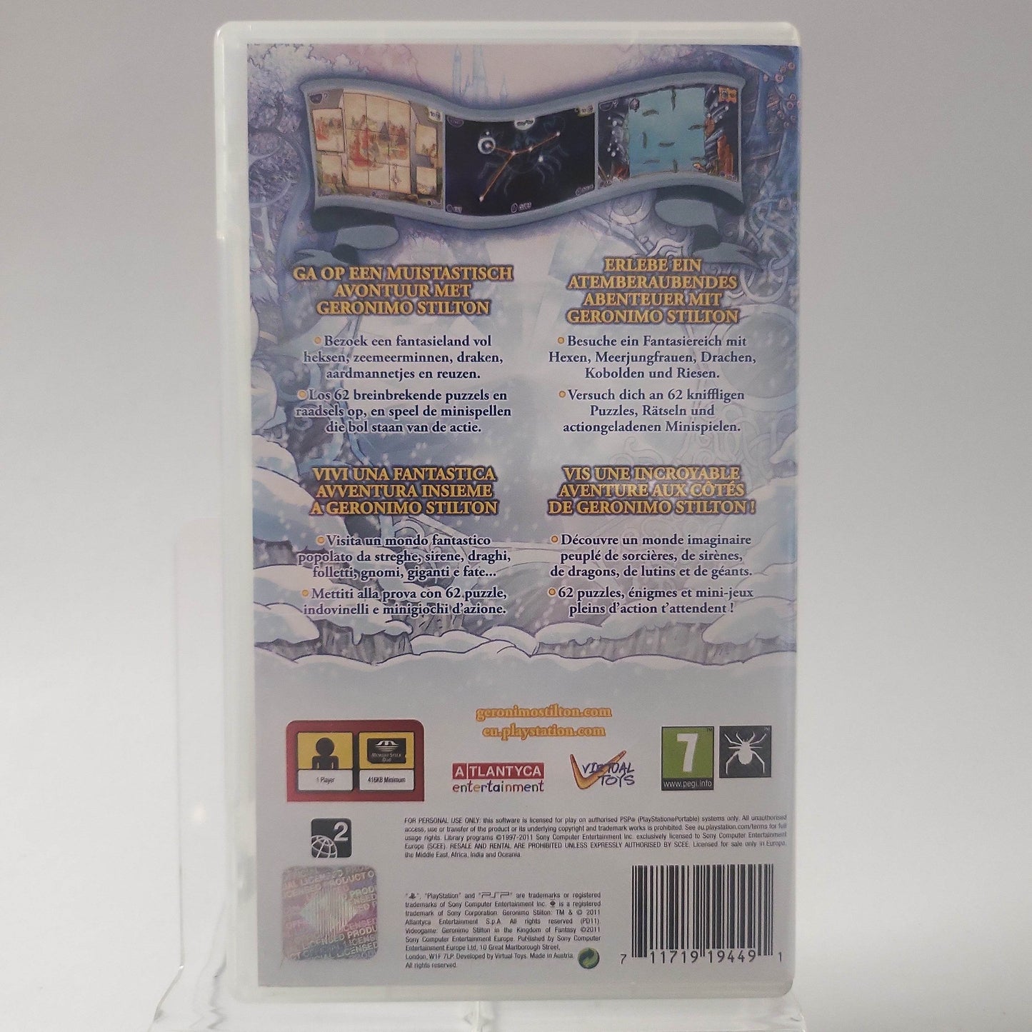 Geronimo Stilton in the Kingdom of Fantasy PSP - Feniks Gameshop