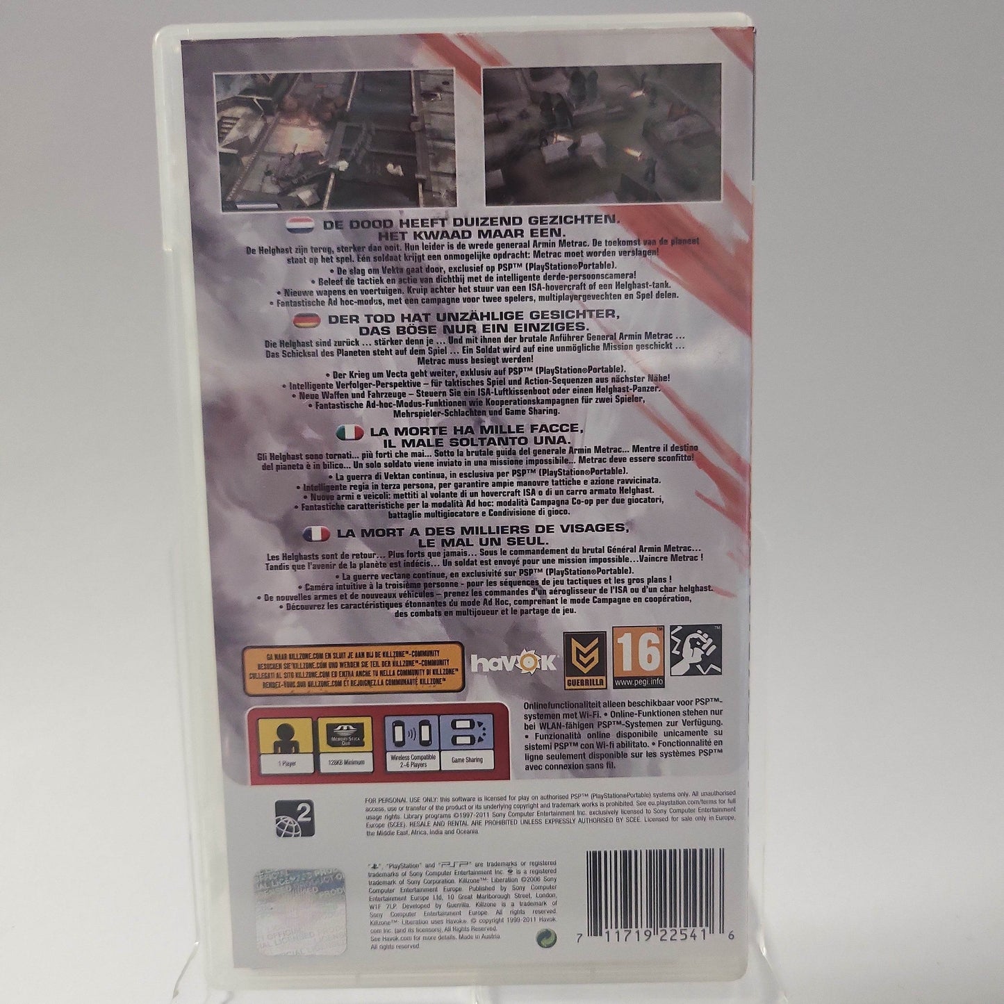 Killzone: Liberation Essentials Playstation Portable - Feniks Gameshop