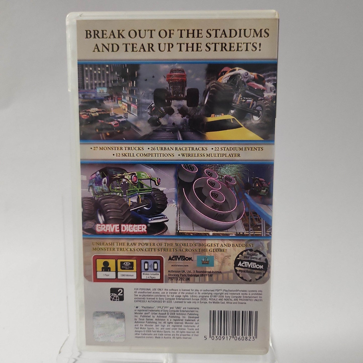 Monster Jam Urban Assault Playstation Portable - Feniks Gameshop
