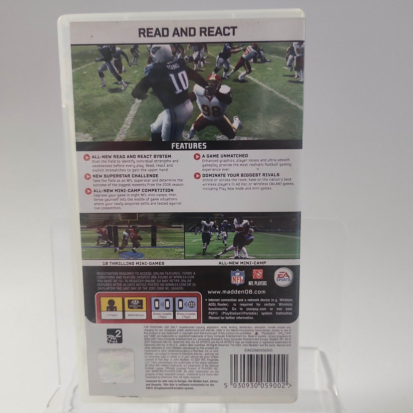 Madden NFL 08 Playstation Portable - Feniks Gameshop