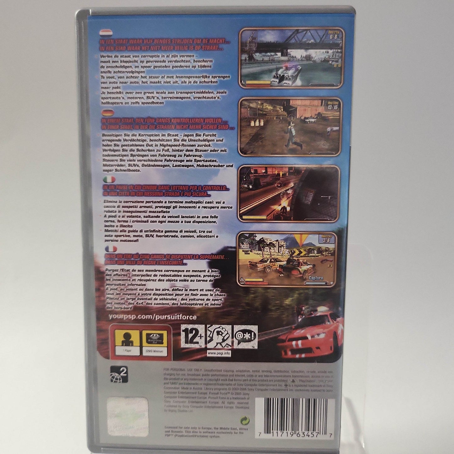 Pursuit Force Platinum Edition Playstation Portable - Feniks Gameshop