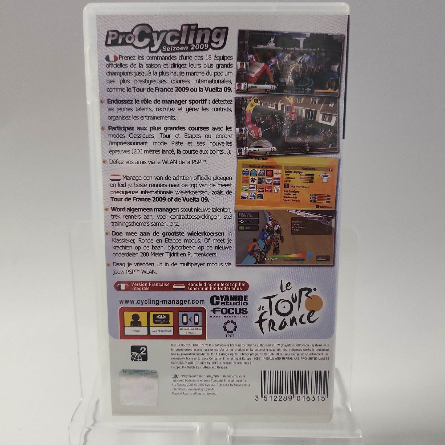 Pro Cycling Seizoen 2009 Playstation Portable - Feniks Gameshop
