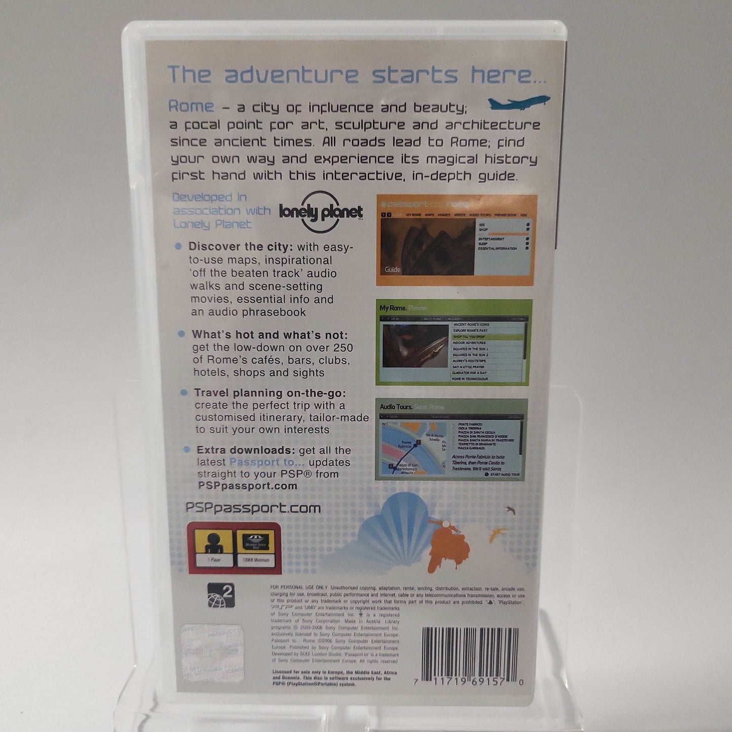 Passport to Rome Playstation Portable - Feniks Gameshop