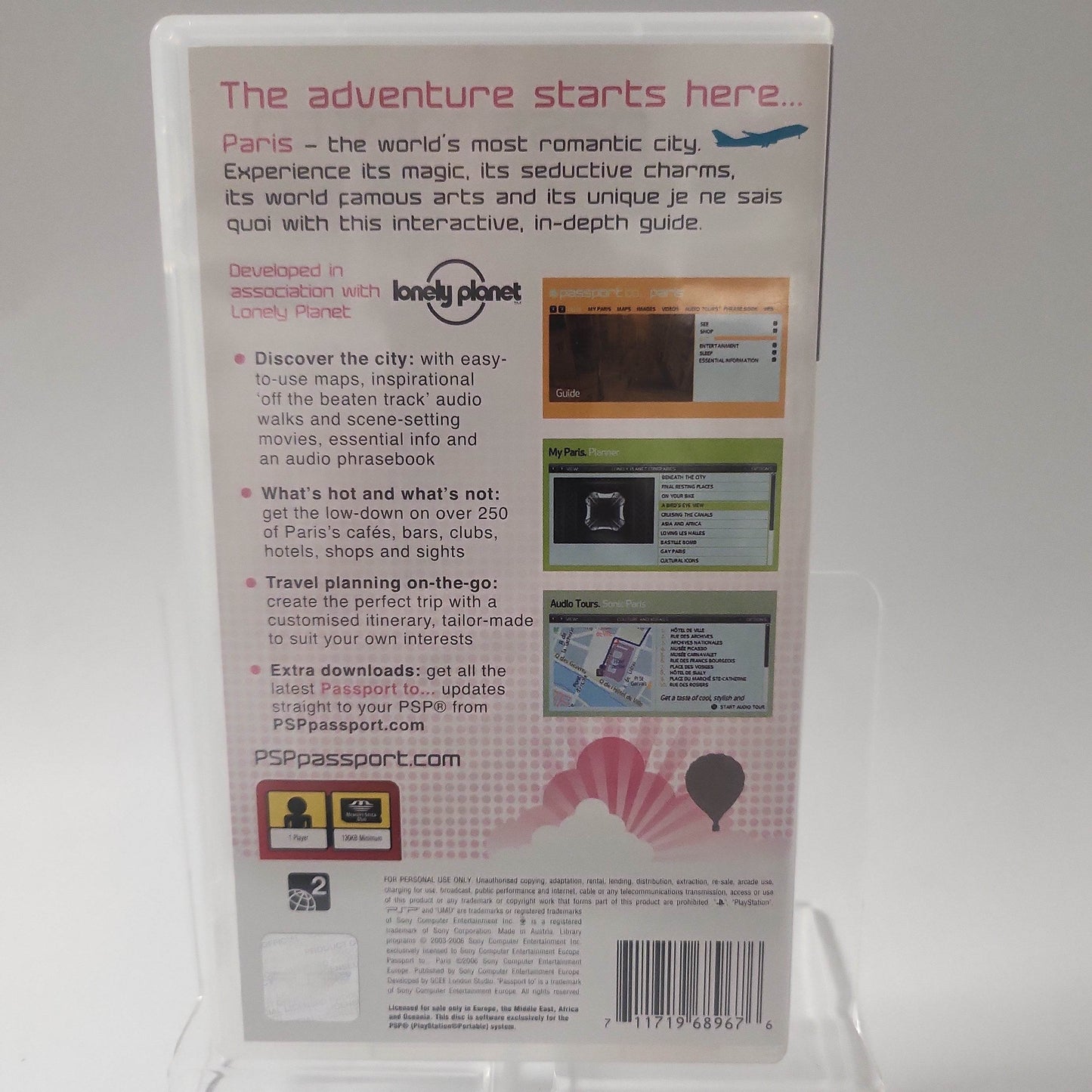 Passport to Paris Playstation Portable - Feniks Gameshop