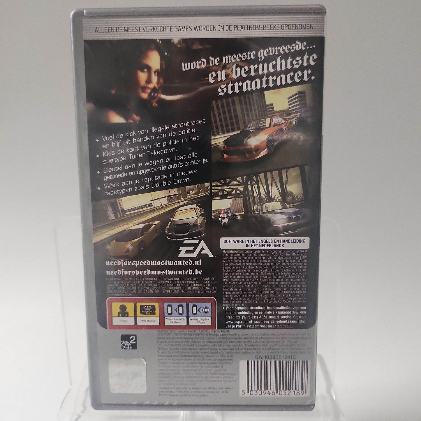 Need for Speed Most Wanted 5-1-0 Platinum PSP - Feniks Gameshop