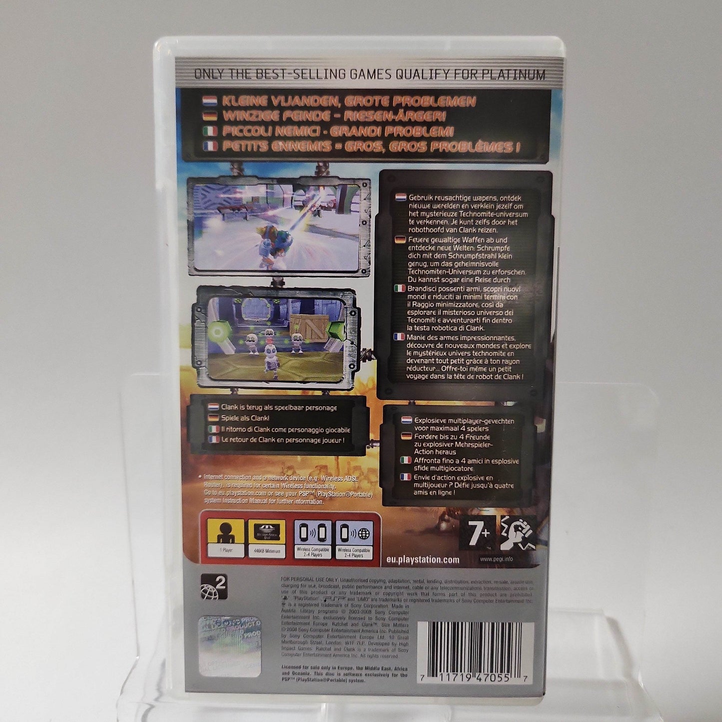 Ratchet & Clank Size Matters Platinum Playstation Portable - Feniks Gameshop