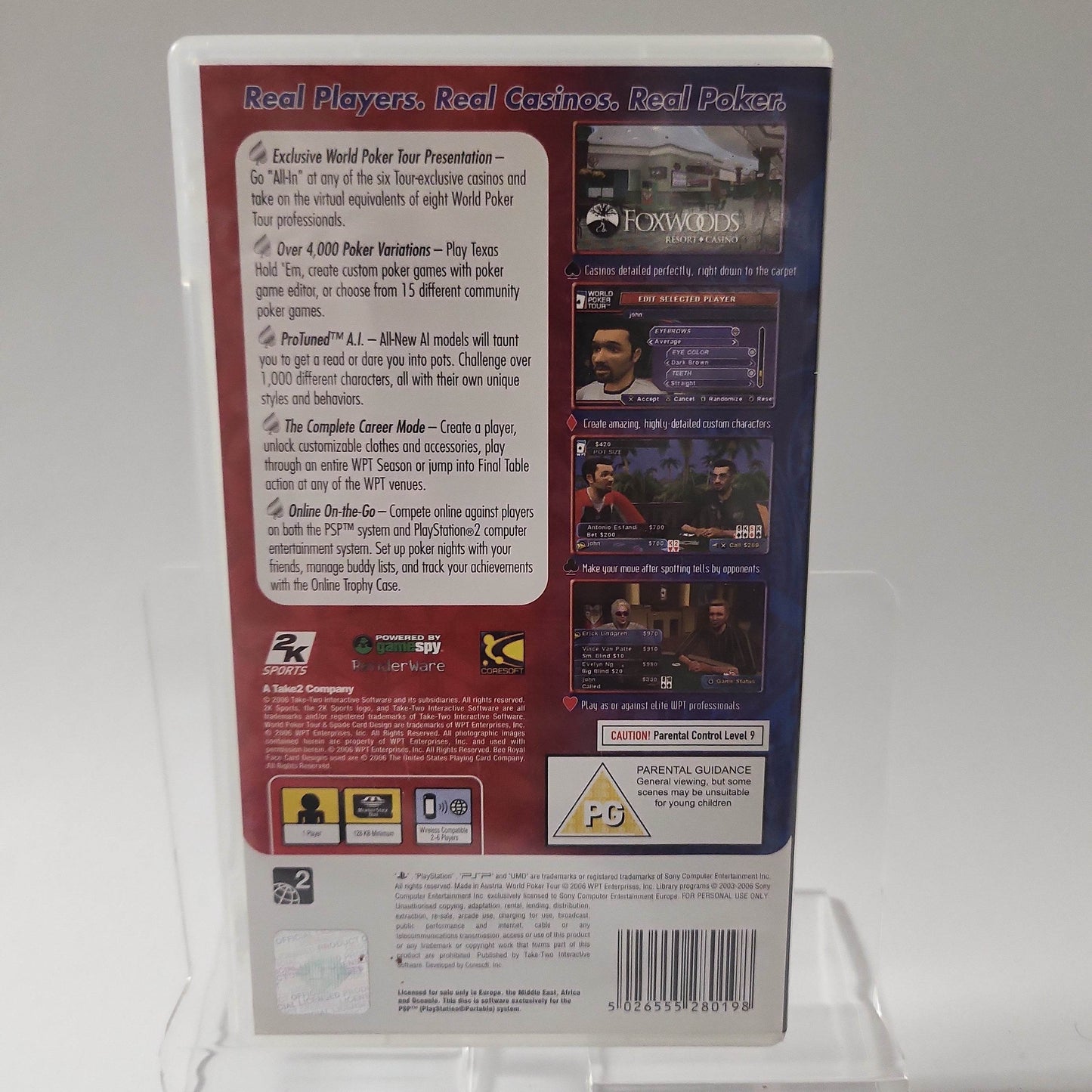 World Poker Tour Playstation Portable - Feniks Gameshop