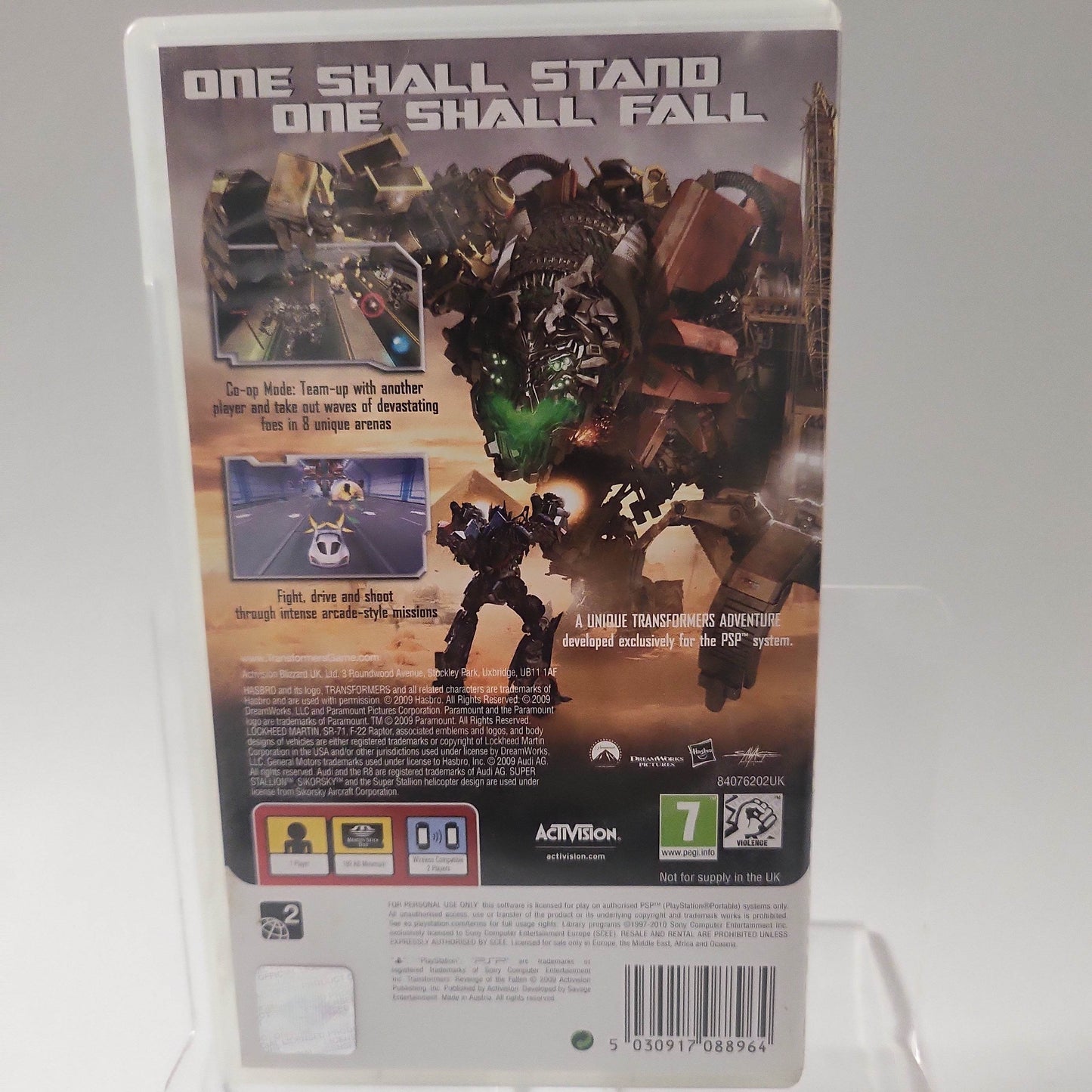 Transformers Revenge of the Fallen Essentials PSP - Feniks Gameshop