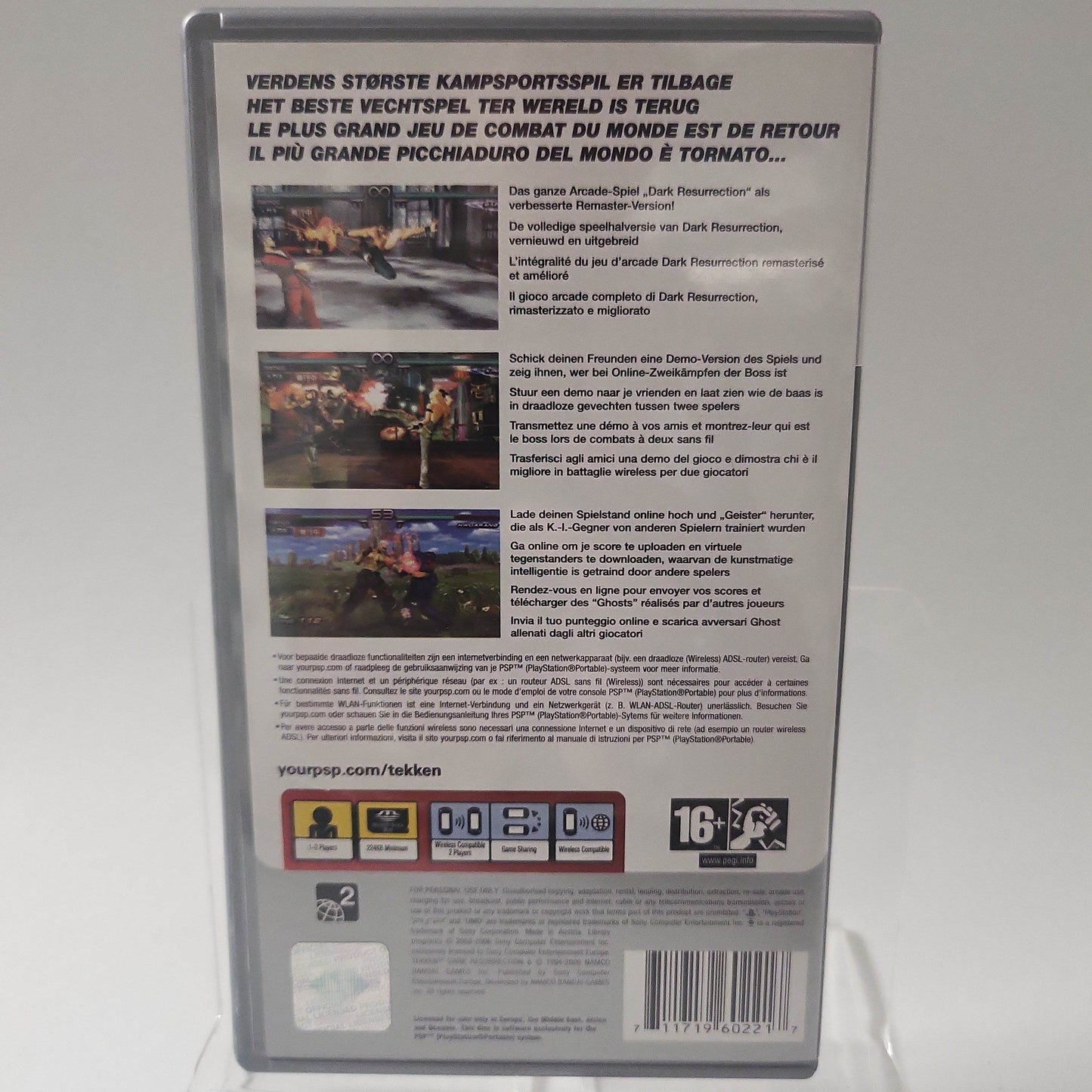 Tekken Dark Resurrection Platinum Playstation Portable - Feniks Gameshop