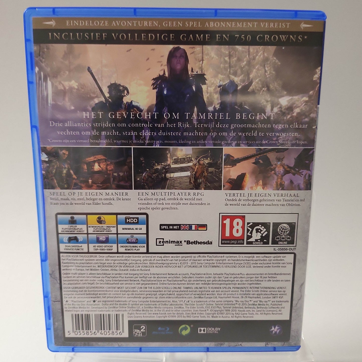 Elder Scrolls Online Tamriel Unlimited Playstation 4 - Feniks Gameshop