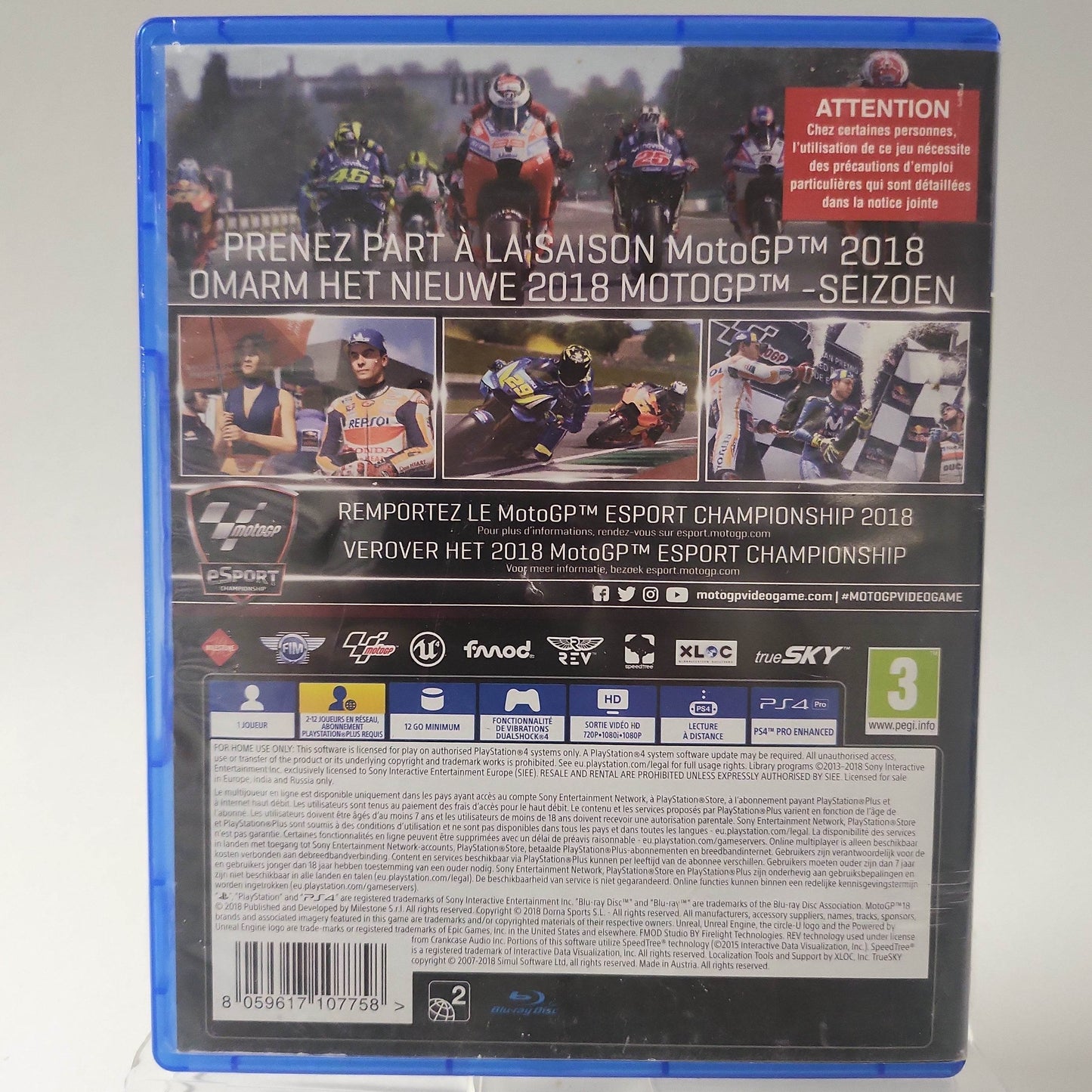 MotoGp 18 Playstation 4 - Feniks Gameshop