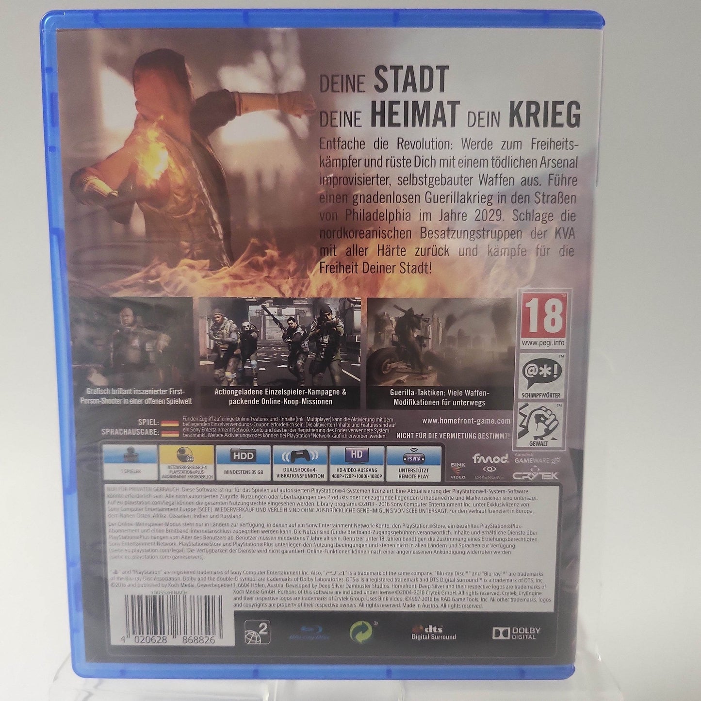 Homefront the Revolution Playstation 4 - Feniks Gameshop