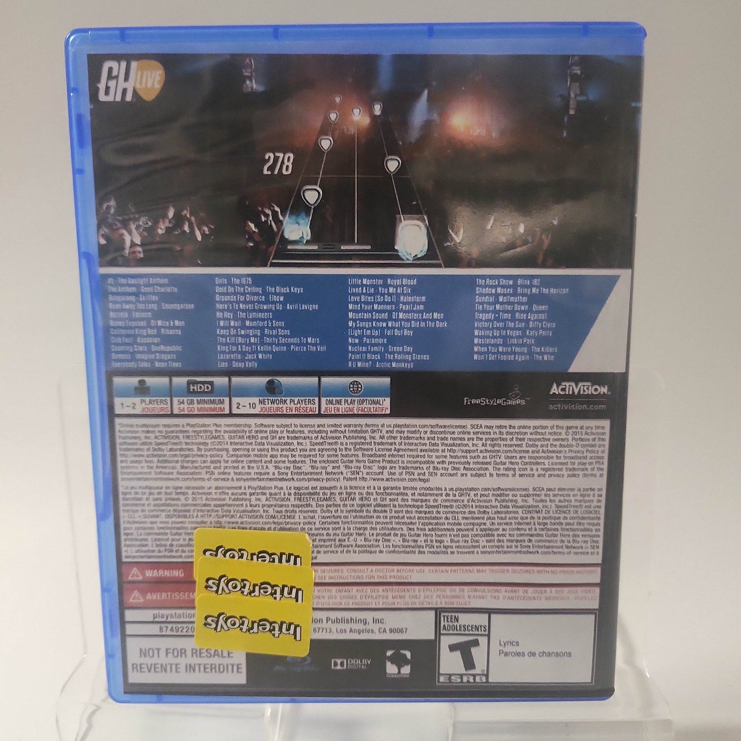 Guitar Hero Live (Copy Cover) Playstation 4 - Feniks Gameshop