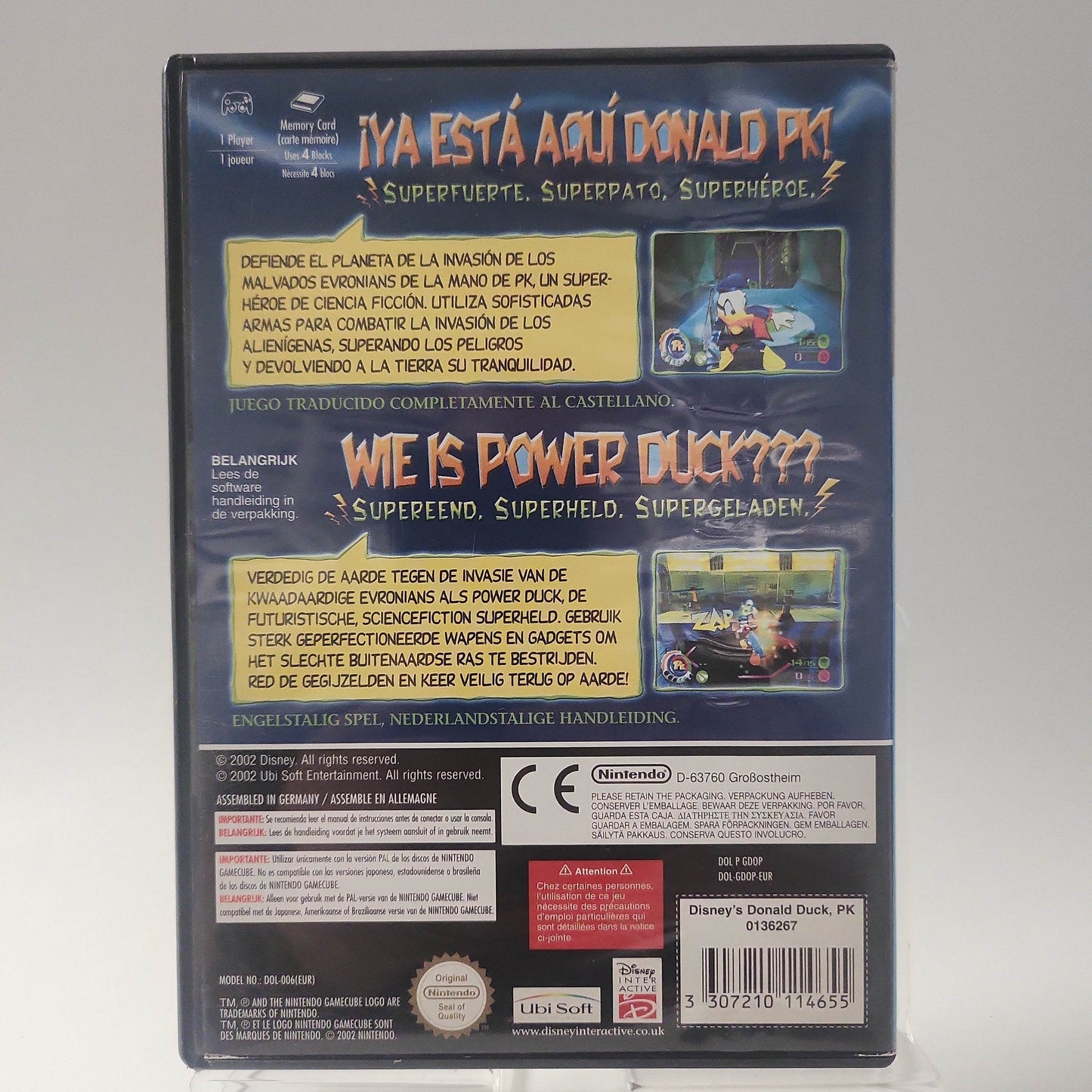 Disney's Donald Duck PK Nintendo Gamecube - Feniks Gameshop